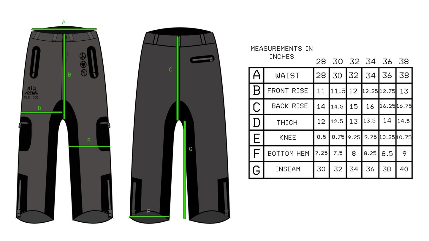 PLR. 001 Charcoal Cargo