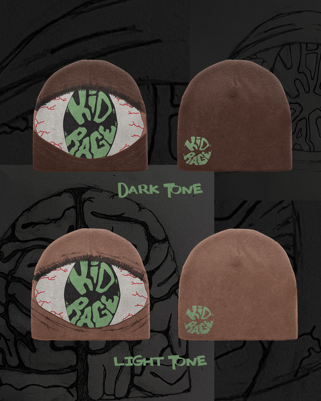 "MIND&VISION" - Reversible Beanie